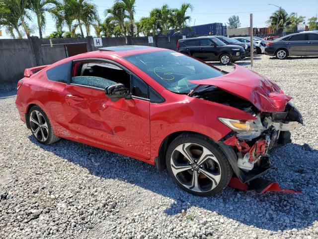 2HGFG4A55FH701002 - 2015 HONDA CIVIC SI RED photo 4