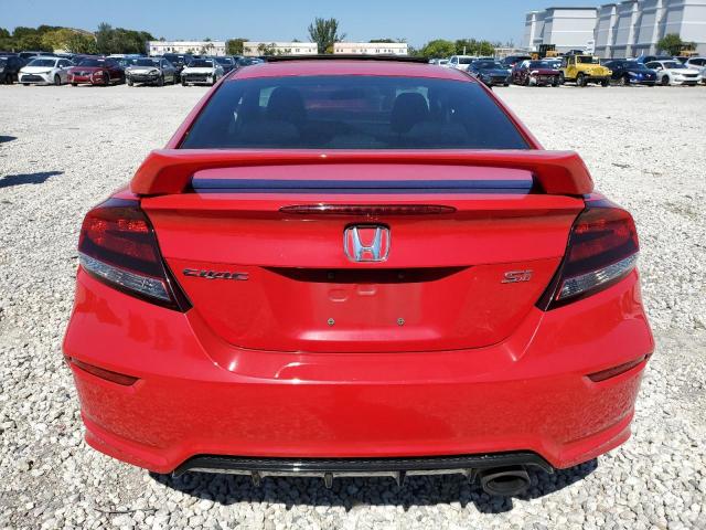 2HGFG4A55FH701002 - 2015 HONDA CIVIC SI RED photo 6