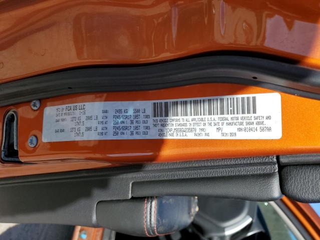 1C4PJMBS8GW235870 - 2016 JEEP CHEROKEE TRAILHAWK 橙色 照片 14