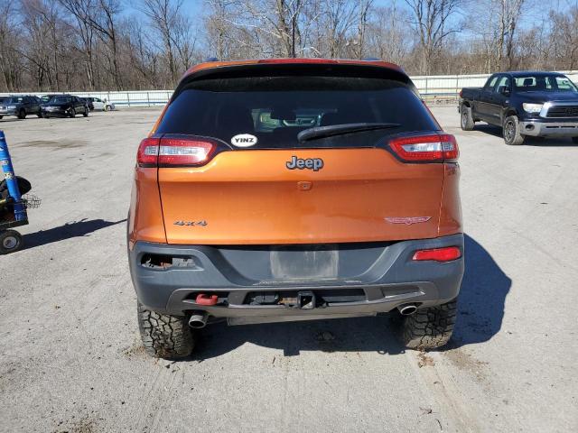 1C4PJMBS8GW235870 - 2016 JEEP CHEROKEE TRAILHAWK 橙色 照片 6