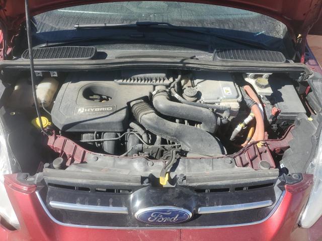 1FADP5BU5DL530632 - 2013 FORD C-MAX SEL RED photo 11