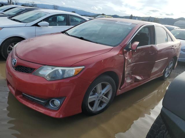 4T1BF1FK1CU510257 - 2012 TOYOTA CAMRY BASE RED photo 1