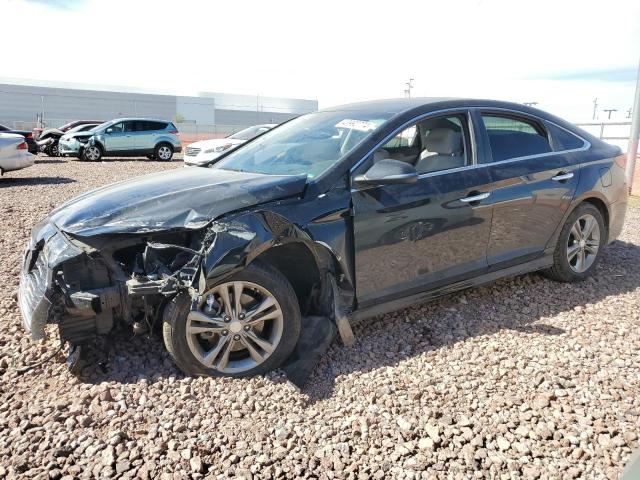 5NPE34AF5JH603764 - 2018 HYUNDAI SONATA SPORT BLACK photo 1