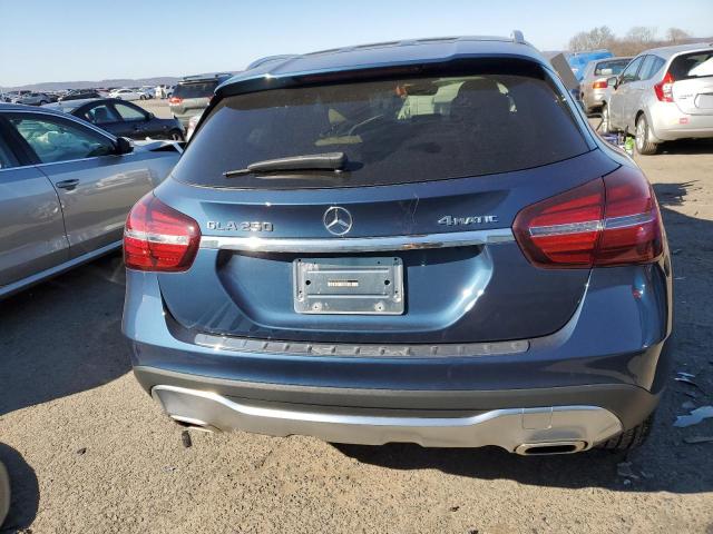 WDCTG4GB7LJ690393 - 2020 MERCEDES-BENZ GLA 250 4MATIC BLUE photo 6