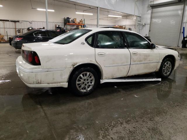 2G1WF52E859297183 - 2005 CHEVROLET IMPALA WHITE photo 3