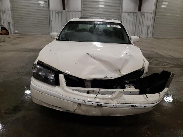 2G1WF52E859297183 - 2005 CHEVROLET IMPALA WHITE photo 5