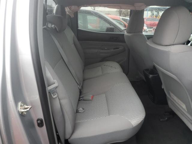 5TFJU4GN3FX069654 - 2015 TOYOTA TACOMA DOUBLE CAB PRERUNNER SILVER photo 10