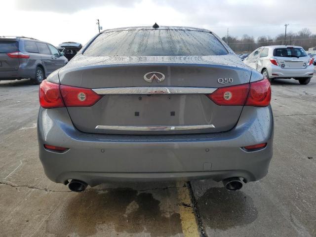 JN1AV7AP4EM690414 - 2014 INFINITI Q50 HYBRID PREMIUM GRAY photo 6