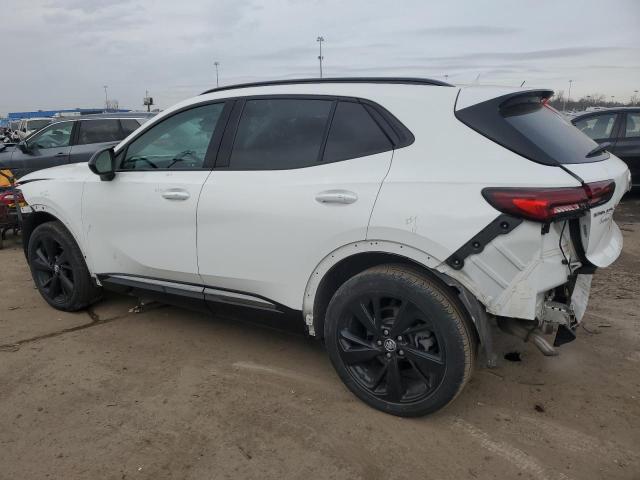 LRBAZLR45ND016209 - 2022 BUICK ENVISION PREFERRED WHITE photo 2