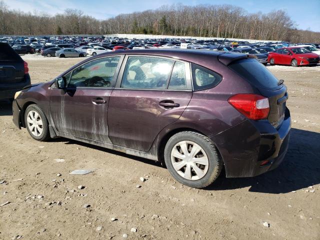 JF1GPAA65CG222778 - 2012 SUBARU IMPREZA PURPLE photo 2