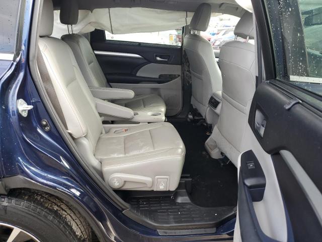 5TDJKRFH8GS286297 - 2016 TOYOTA HIGHLANDER XLE Կապույտ լուսանկար 11