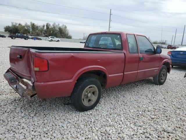 1GCCS1946T8169688 - 1996 CHEVROLET S TRUCK S10 RED photo 3