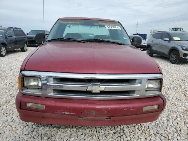 1GCCS1946T8169688 - 1996 CHEVROLET S TRUCK S10 RED photo 5