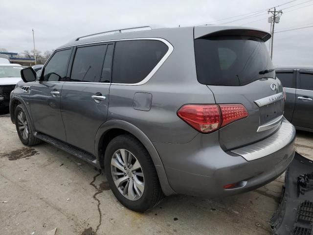 JN8AZ2NF7F9571819 - 2015 INFINITI QX80 CHARCOAL photo 2