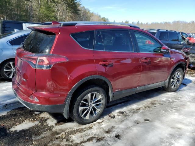 JTMRJREV9JD222186 - 2018 TOYOTA RAV4 HV LE RED photo 3