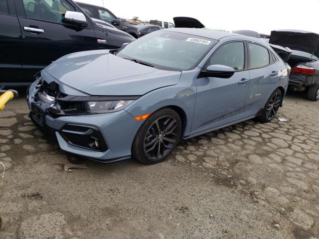 SHHFK7H40MU422909 - 2021 HONDA CIVIC SPORT 灰色 照片 1