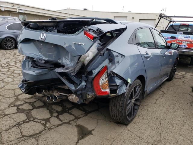 SHHFK7H40MU422909 - 2021 HONDA CIVIC SPORT 灰色 照片 3
