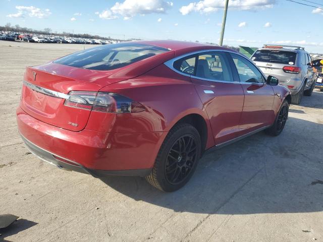 5YJSA1CP6DFP13528 - 2013 TESLA MODEL S წითელი ფოტო 3