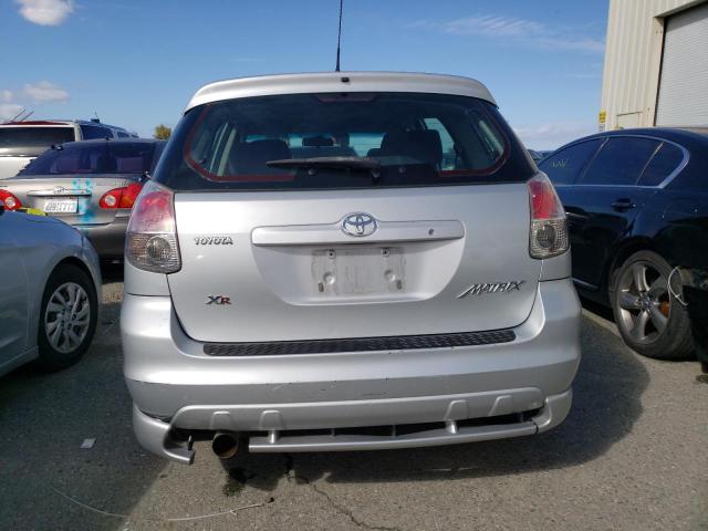 2T1KR30E76C577148 - 2006 TOYOTA COROLLA MA XR SILVER photo 6