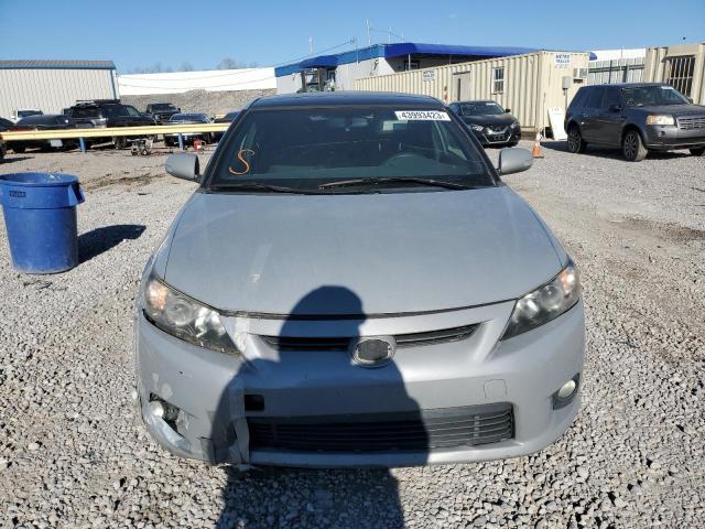 JTKJF5C74B3005236 - 2011 TOYOTA SCION TC ნაცრისფერი ფოტო 5