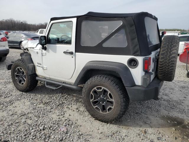 1C4AJWAG7DL589987 - 2013 JEEP WRANGLER SPORT WHITE photo 2