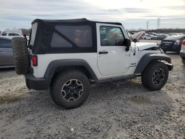 1C4AJWAG7DL589987 - 2013 JEEP WRANGLER SPORT WHITE photo 3