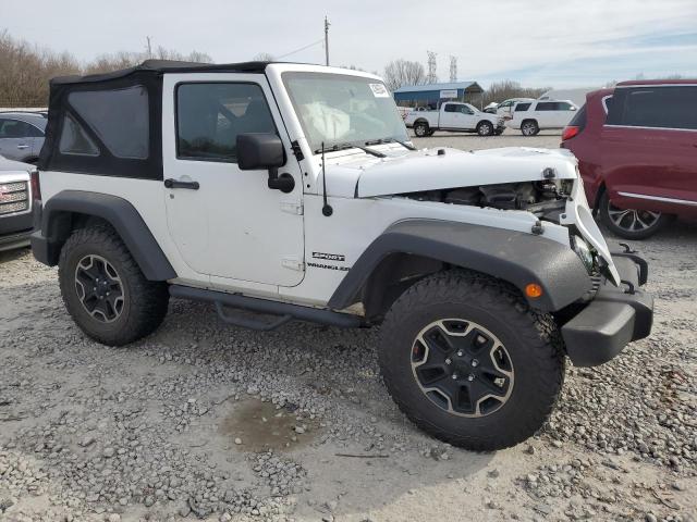 1C4AJWAG7DL589987 - 2013 JEEP WRANGLER SPORT WHITE photo 4