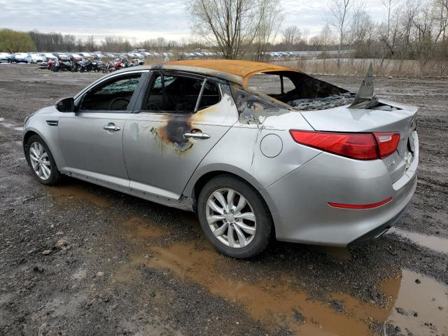 5XXGM4A70FG476200 - 2015 KIA OPTIMA LX GRAY photo 2