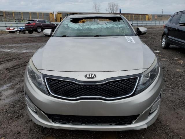 5XXGM4A70FG476200 - 2015 KIA OPTIMA LX GRAY photo 5