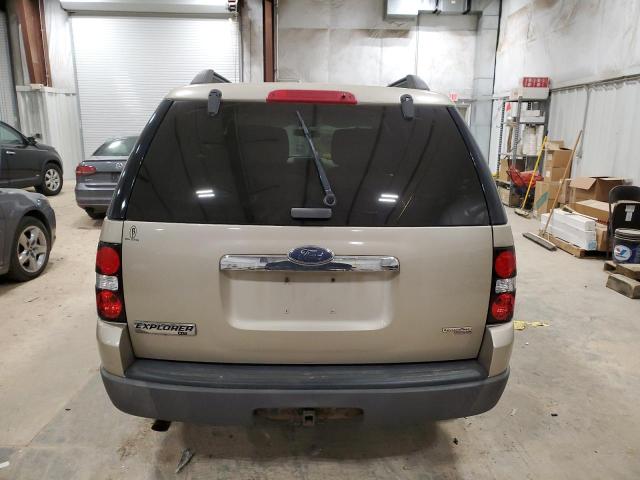 1FMEU73E86UA74855 - 2006 FORD EXPLORER XLT TAN photo 6