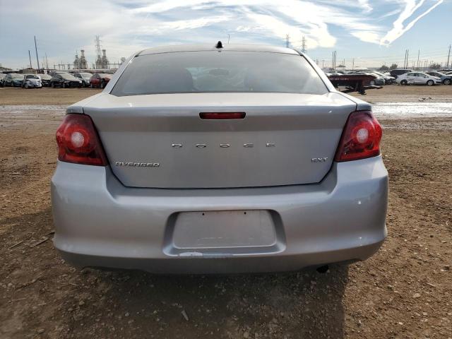 1C3CDZCB3DN715743 - 2013 DODGE AVENGER SXT SILVER photo 6