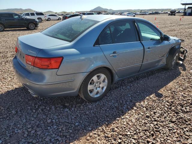 5NPET46FX9H470388 - 2009 HYUNDAI SONATA GLS BLUE photo 3