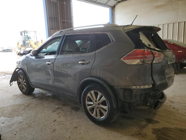 KNMAT2MV8FP535879 - 2015 NISSAN ROGUE S GRAY photo 2