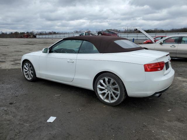 WAULFAFHXEN008676 - 2014 AUDI A5 PREMIUM PLUS WHITE photo 2