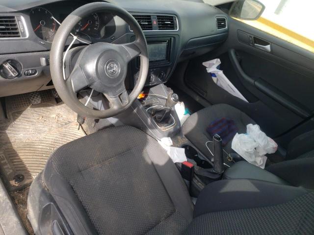 3VW1K7AJ9EM353627 - 2014 VOLKSWAGEN JETTA BASE SILVER photo 8