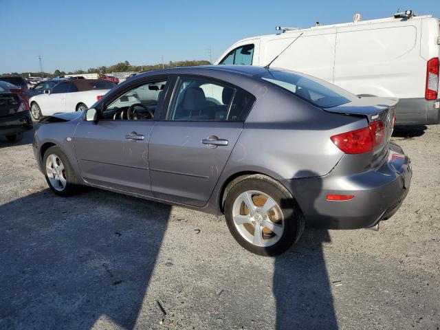 JM1BK12F361477647 - 2006 MAZDA 3 I GRAY photo 2