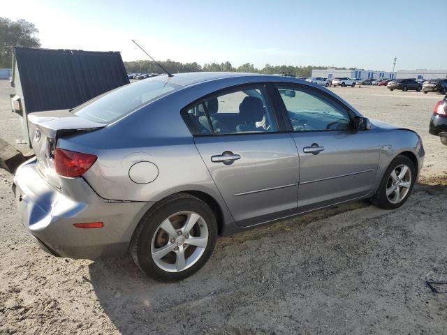 JM1BK12F361477647 - 2006 MAZDA 3 I GRAY photo 3