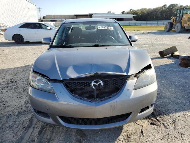 JM1BK12F361477647 - 2006 MAZDA 3 I GRAY photo 5