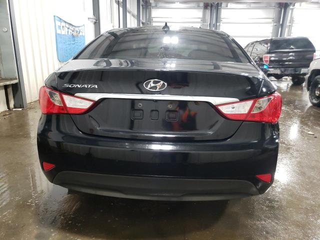 5NPEB4AC3EH900059 - 2014 HYUNDAI SONATA GLS BLACK photo 6