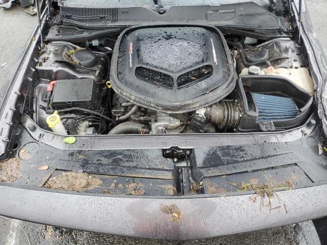 2C3CDZFJ6MH538861 - 2021 DODGE CHALLENGER R/T SCAT PACK GRAY photo 11