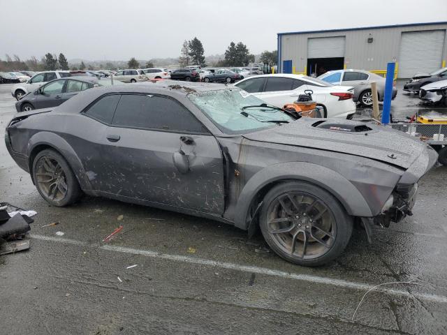 2C3CDZFJ6MH538861 - 2021 DODGE CHALLENGER R/T SCAT PACK GRAY photo 4