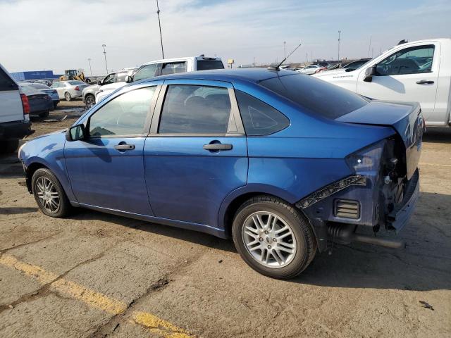 1FAHP35N19W269628 - 2009 FORD FOCUS SE BLUE photo 2