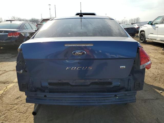 1FAHP35N19W269628 - 2009 FORD FOCUS SE BLUE photo 6