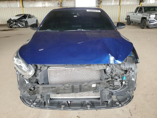 3KPF34AD6ME276416 - 2021 KIA FORTE GT LINE BLUE photo 5