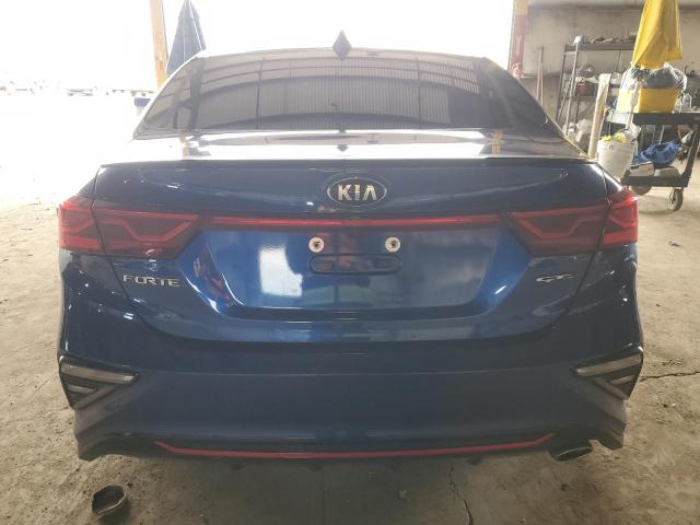 3KPF34AD6ME276416 - 2021 KIA FORTE GT LINE BLUE photo 6