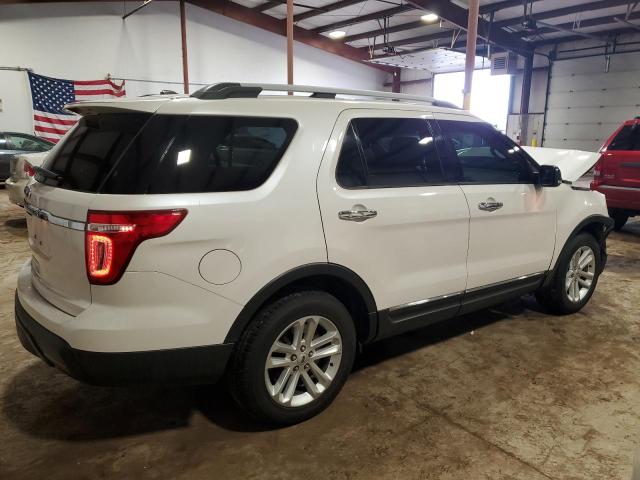 1FM5K7D80FGB37668 - 2015 FORD EXPLORER XLT WHITE photo 3