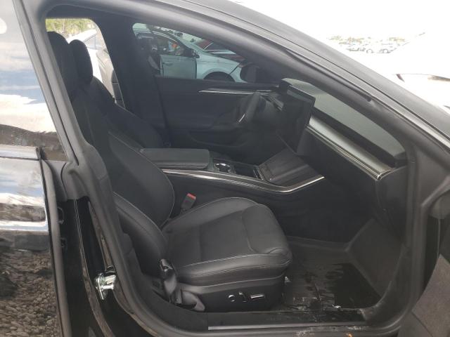 5YJSA1E68MF430729 - 2021 TESLA MODEL S Schwarz Foto 5