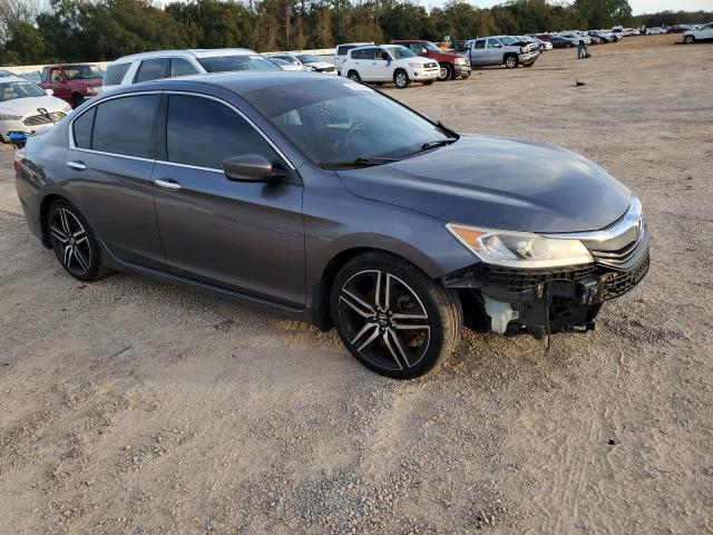 1HGCR2F55GA081116 - 2016 HONDA ACCORD SPORT GRAY photo 4