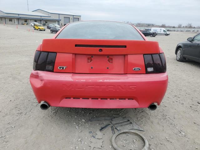 1FAFP42X24F177410 - 2004 FORD MUSTANG GT RED photo 6