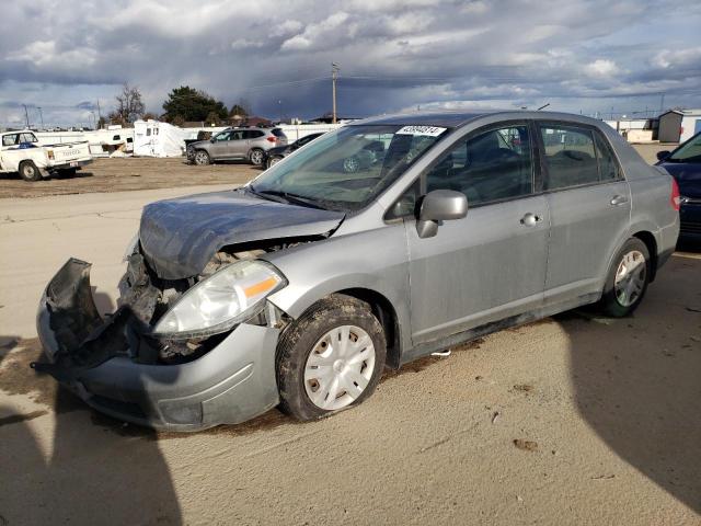 3N1BC1AP1AL383309 - 2010 NISSAN VERSA S GRAY photo 1